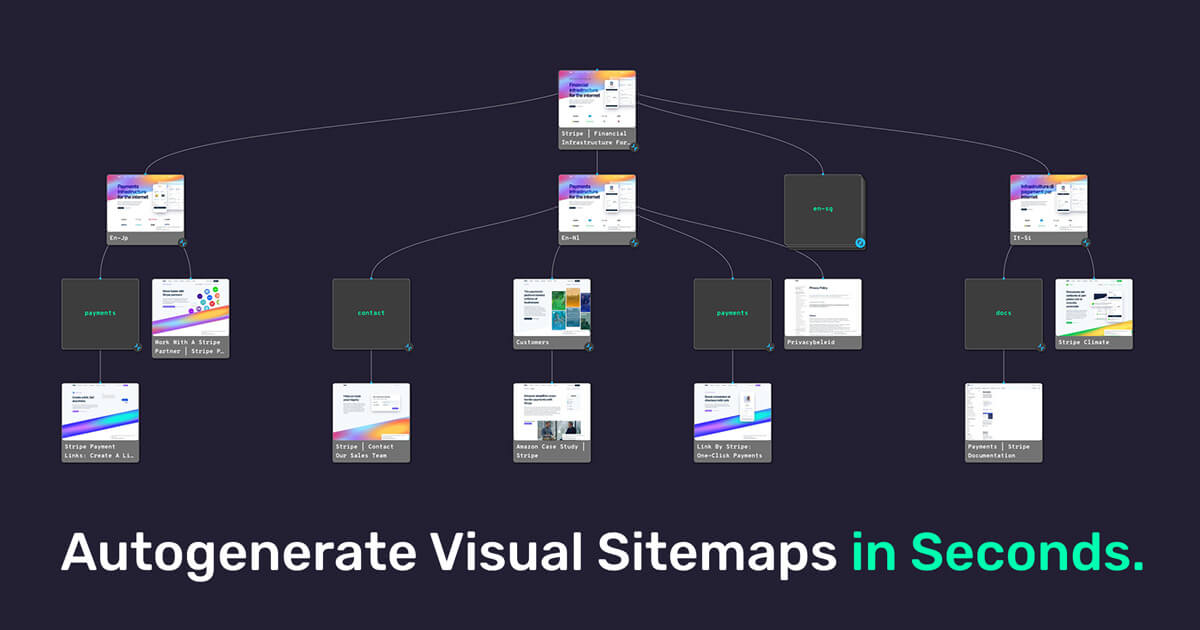 VisualSitemaps preview